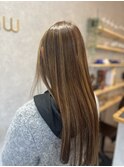 レイヤースタイルにハイライトカラー
