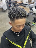 【TAKASHI】極道パーマ×メッシュ
