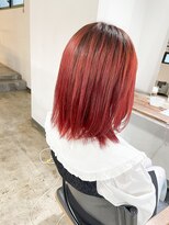 ニュート(Neut )&nbsp;ハイトーンレッドカラー/グラデーション/ケアブリーチ/名古屋