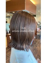アッシュ アーティスティック スタジオ オブ ヘア(Ash artistic studio of hair) 外はねボブ