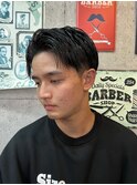 マッシュパーマ/ウルフ/アッシュブラック/カルマパーマ/柏