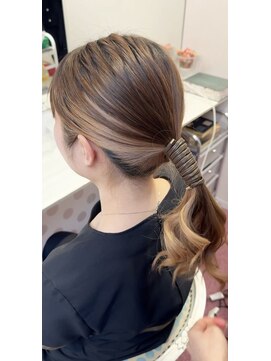 美髪 ヘアサロン(美髪 Hair salon) ローポニーアレンジ!