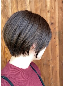 リミックス 飯塚店(Remix) ショートヘア×ヘアカラー#20代30代40代50代#福岡飯塚#美容室