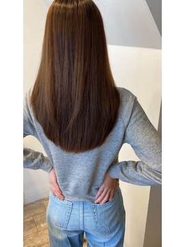 マーリャヘアー(mallia hair) レイヤースタイルレイヤーカットロングレイヤー小顔スタイル