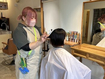 ポノ(pono)の写真/女性スタイリストのみ在籍♪一人一人のお客様としっかり向き合い、あなたの髪のお悩みを解決に導きます◎
