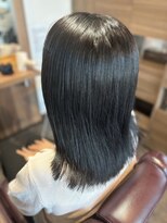 ラプチャー(RAPTURE) 酸性ストレートウェットヘア2回目施術