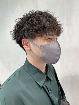 クリアーオブヘアー 覚王山店(CLEAR of hair)の写真/＜ON/OFFどちらも好印象♪＞ビジネススーツにばっちりと合う清潔感あるメンズカット＆パーマが大人気！