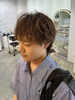 アレアル 広島並木通り店(ALEAR)&nbsp;ライトブラウン/ニュアンスパーマ/韓国ヘア