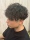 プラチナ(platinum)の写真/スパイラルパーマやツイストパーマで男らしさを演出！ONもOFFもキマる再現性の高いスタイルを提案します☆