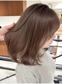 ハイライトバレイヤージュダブルカラーケアブリーチ30代40代