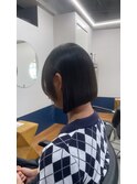 きりっぱなしbob short style!