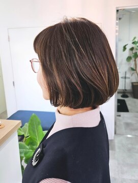 エイス 梅田 中津(Ace) ナチュラルボブ ワンカールパーマ