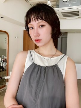 フィルムス 渋谷(FILMS) ハッシュカット/大人ショートヘア/ボブ/20代30代/渋谷
