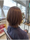 ボブレイヤー×イヤリングカラー