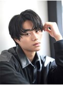 センターパート/カルマバング/韓国/ニュアンスパーマ