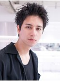【アクティブショート】メンズヘア/スパイキーショート