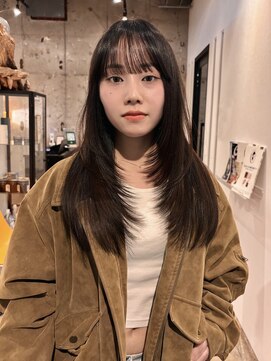 ラーナー(LONER) レイヤーカット×セミロング【LONER神戸三宮】