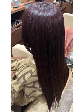 ヘアーリゾート プルメリア(HAIR RESORT PLUMERIA) パープルカラー