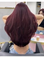 ジュイル シブヤ(JEWIL SHIBUYA)&nbsp;レイヤー＆赤髪