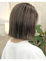 ノード(NODE)&nbsp;栄タッセルボブ透明感オリーブカラー