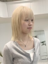 ミーム 原宿 表参道(meme) ◎ブロンドハイトーンカラーデザインカラーアンブレラカラー金髪