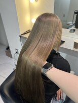 ビジョン オールヘアー(VISION:ALL HAIR)&nbsp;ブリーチ2回 寒色ミルクティーベージュ