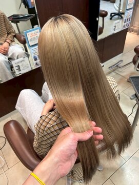 ソワン ドゥ ブレス 高の原店(soin de brace) ,髪質改善×イメチェン