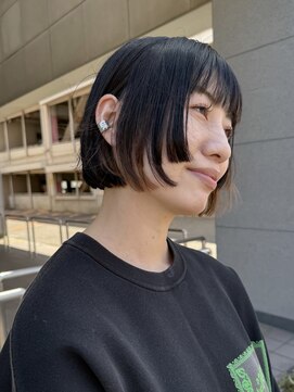 マッシュ アドベ 八戸ノ里(MASHU ADOBE) レイヤードボブ/インナーカラー/20代・30代