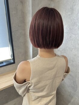 フィル(fil.)の写真/【トレンド×似合わせ】を取り入れたスタイルをご提案！ハイトーンのショートもお任せください♪[鈴鹿]