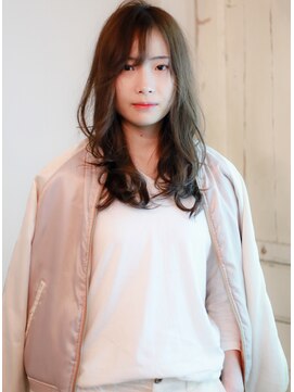 ホワイトルーム(White Room) アッシュベージュのレイヤースタイル♪