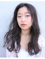 ブランド(BLANDO)&nbsp;セミロングレイヤースタイル