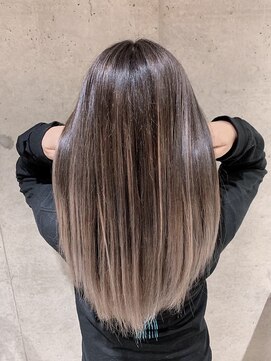 ルート(Route) ハイライト×外国人風カラー