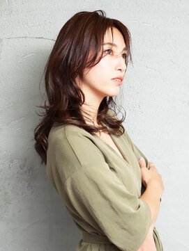 ナナナパレナ 梅田店(nanana parena) 透明感オリーブグレージュ♪透ける抜け感シースルーバング☆