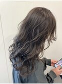 マットアッシュロングウェーブ
