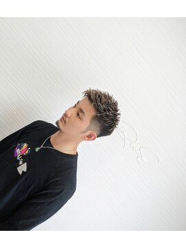 ラルム(LaRmE) 抑えめフェード、メンズハイライト