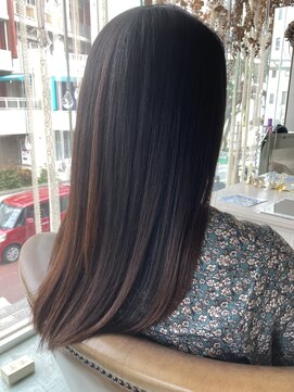 シェリ ヘアーアンドメイク(Cherie hair＆make) 酸性ストレートとリンゴ幹細胞でスペシャルなケアを