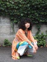 リブロ 三軒茶屋(LIBRO) くせ毛風ロングスタイル