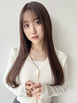 アッシュ 祐天寺店(Ash) 髪質改善カラーレイヤーロング