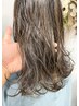 【OPEN記念】白髪ぼかしハイライト＋デザインカット￥15224