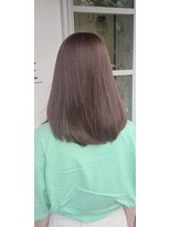 シェリー(cherie)&nbsp;ブリーチなし韓国カラー☆モーブグレージュブラウン