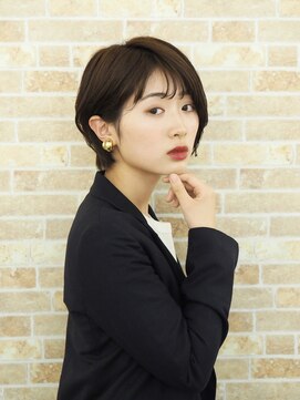 プティアミ(petite amie) 大人かわいいナチュラルショートボブ(自由が丘・プティアミ)