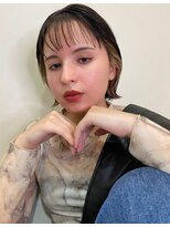 イーストハムネオ(EAST HAM NEO) イヤリングカラー&シースルーバング