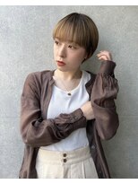 ラフィネ 成増店(raffine)&nbsp;簡単セット！手ぐしでまとまる丸みショート【成増美容室】成増駅