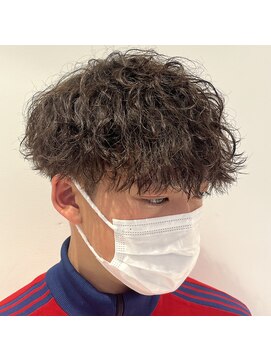 メンズデザイン シャビ(Men's design Shabbi) マッシュ×ツイストスパイラルパーマ