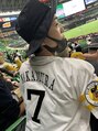 スミ(sumi)&nbsp;野球観戦大好き！中村晃選手のユニフォーム着てたら僕かも、、