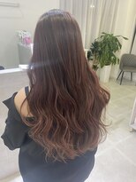 ヘアーズチーク(hair.s chic)&nbsp;ゆるふわピンクベージュ