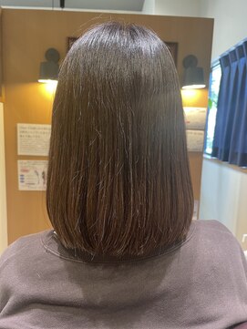 チアー ヘアリラクゼーション(cheer HAIRRELAXATION) 重めボブ