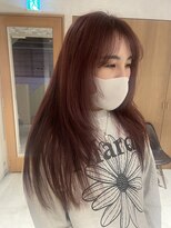 ラミエ バイ メルト 吉祥寺(lamie by melt)&nbsp;【小川】ピンクブラウン/暖色カラー/ブリーチなしカラー