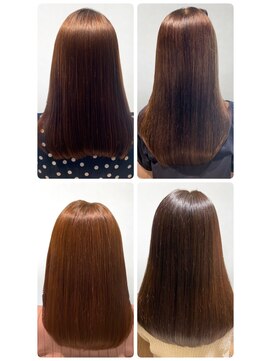 美容室フルール 艶感♪髪質改善カラー大人可愛いグレージュ20代30代40代