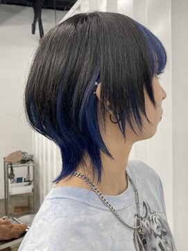 ココ 本八幡(KOKO) □＃顔まわりレイヤー＃レイヤーカット#ウルフ＃インナーカラー